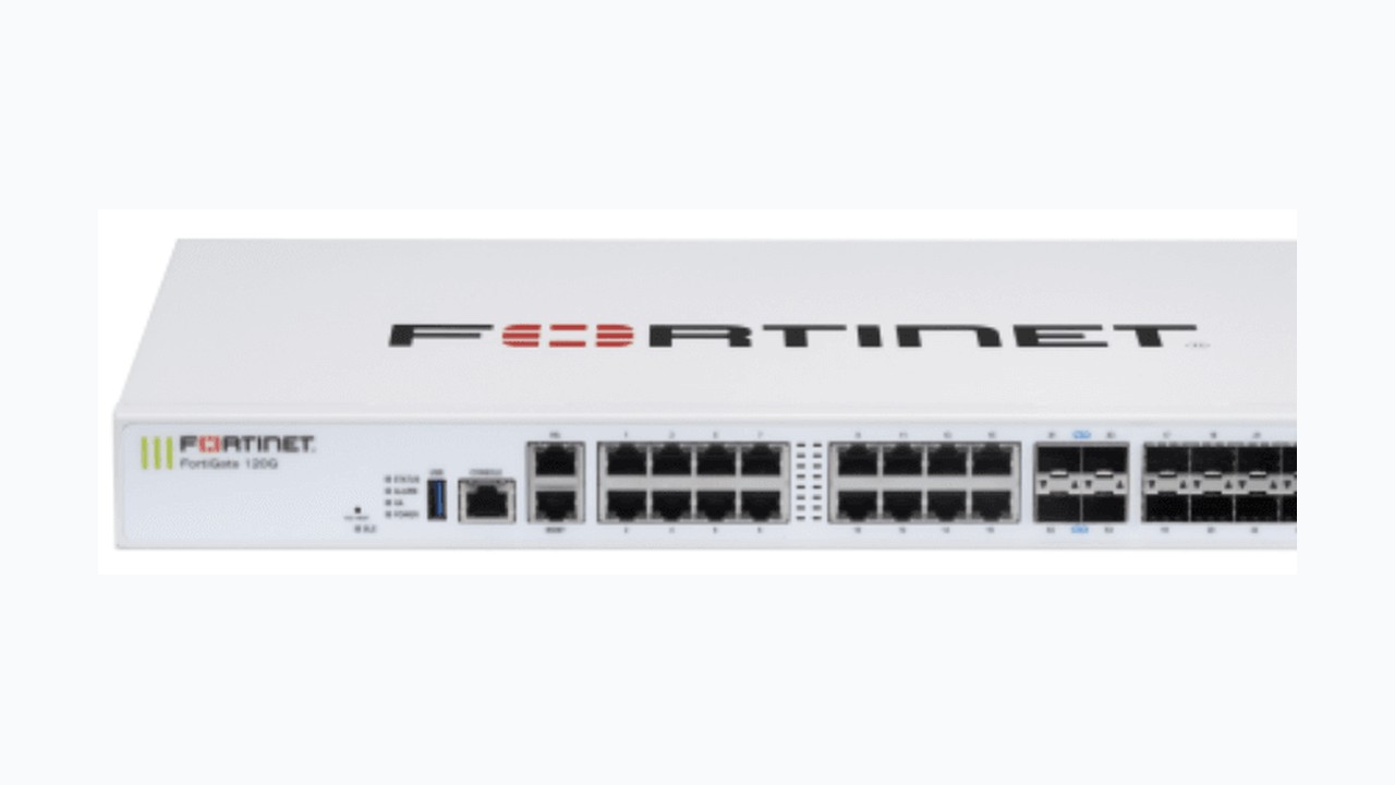 Fortinet FortiGate 120G next-generation firewall appliance